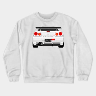 GTR R34 WHITE Crewneck Sweatshirt